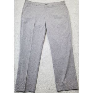 Ben Hogan Dress‎ Pants Mens Size 40x30 Gray Polyester Slash Pockets Straight Leg